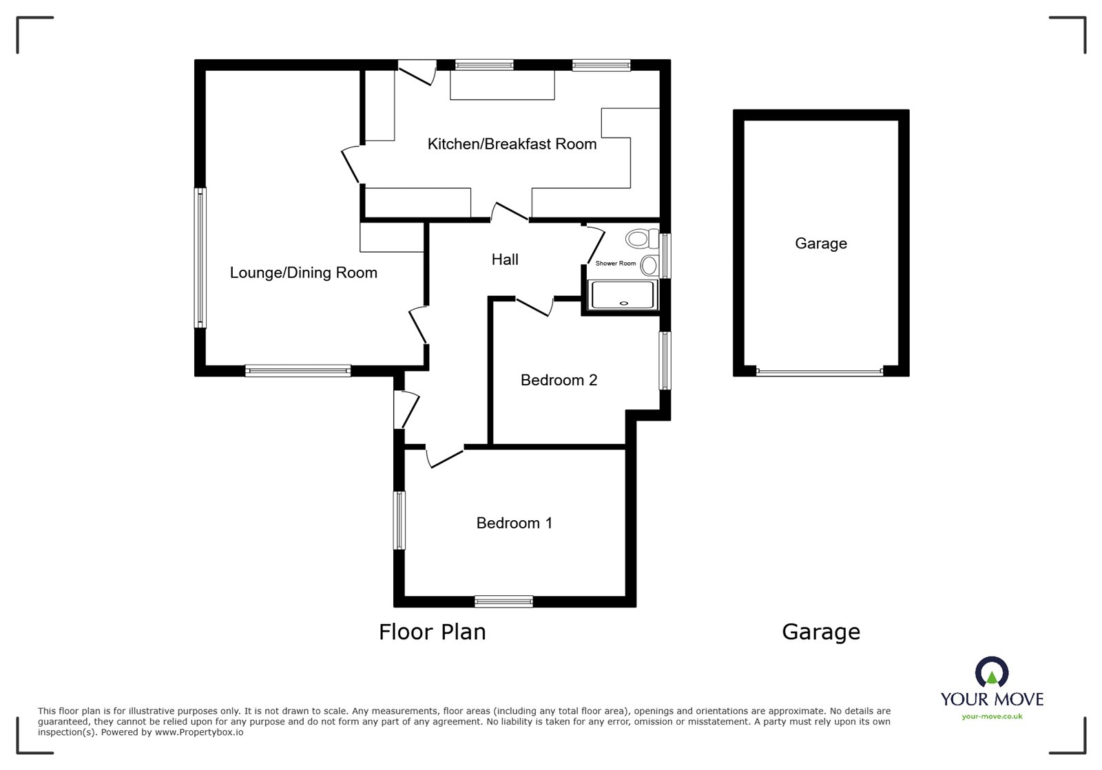 12, Hillside, Warwickshire floorplan