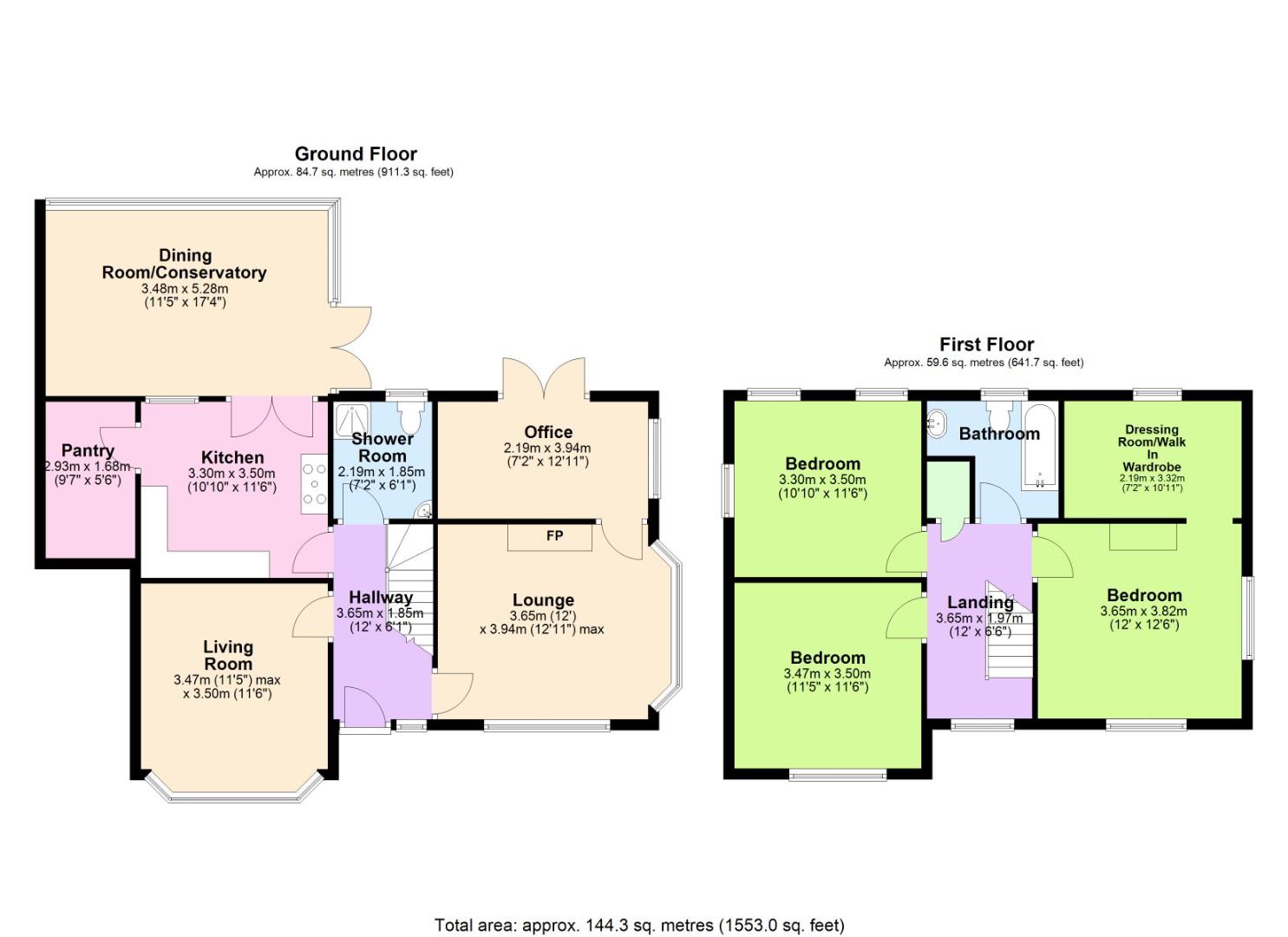 67, Melton Road, Nottingham floorplan