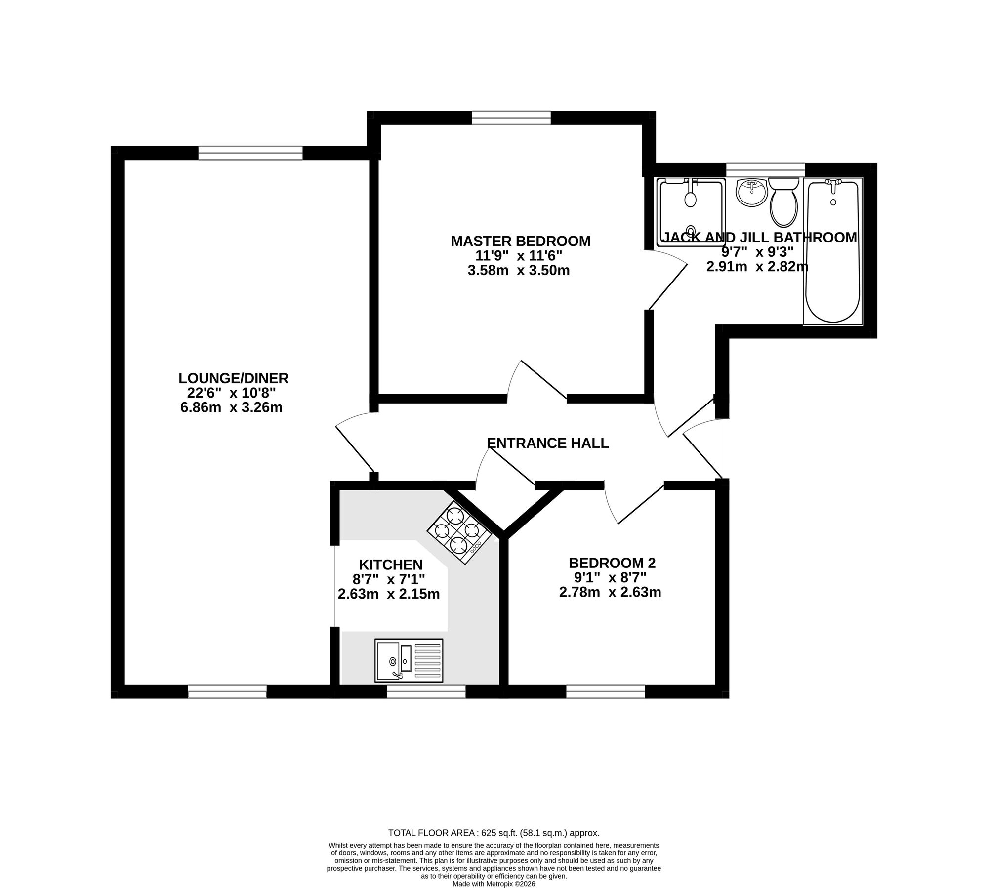 7 Pickering Place, Hinckley floorplan