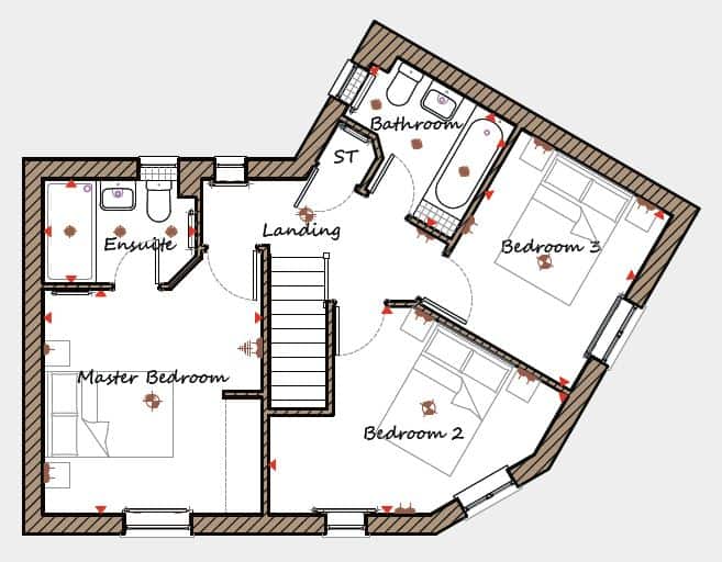 The Moreley- Kirby Woodlands, Priors Hall Park floorplan