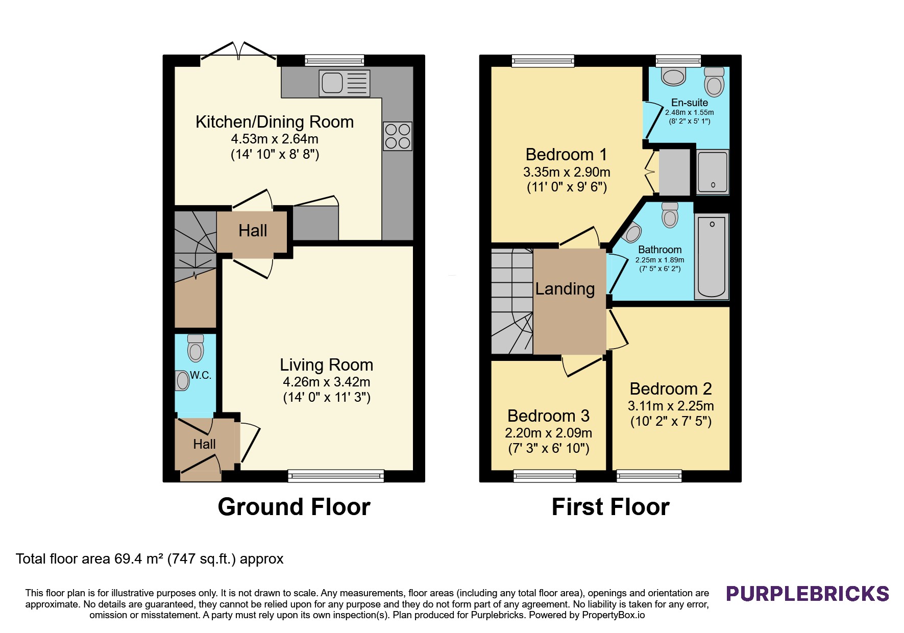 20, Clarence Drive, Hatton floorplan