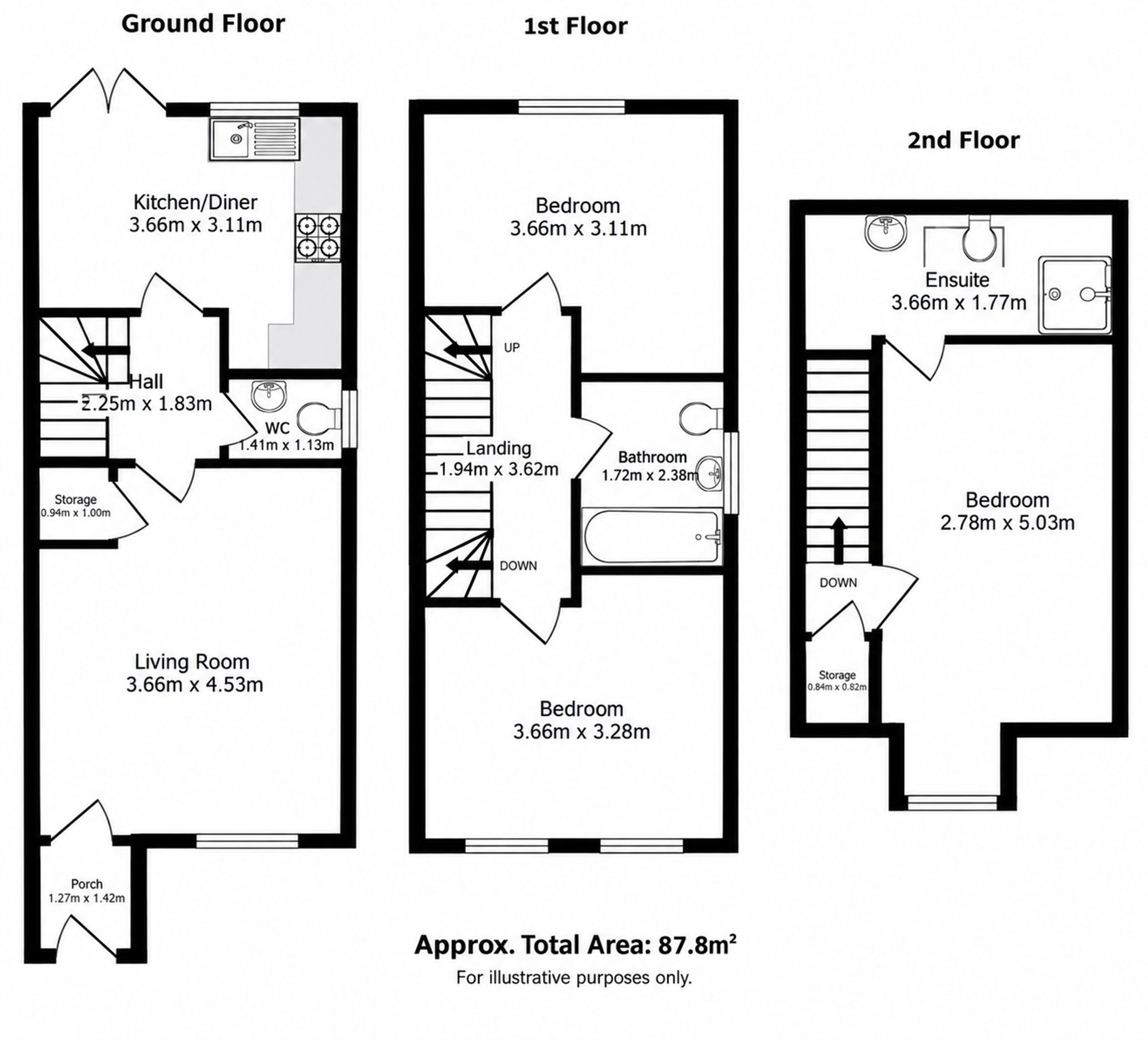 4 Dening Gardens, Bristol floorplan