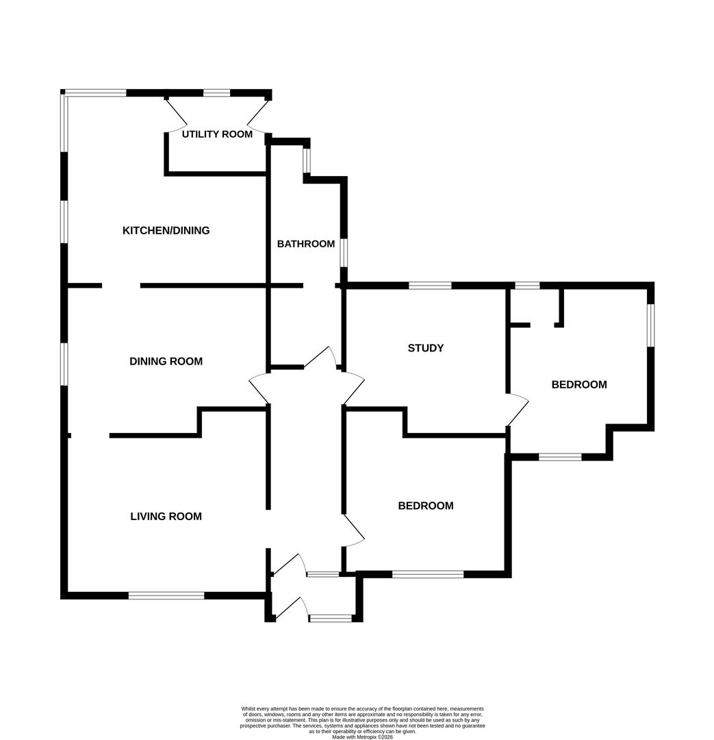 Cuilgorm, Gairloch floorplan