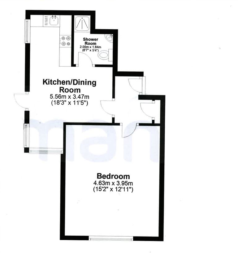 7, 16, Mead Street, Eastbourne floorplan