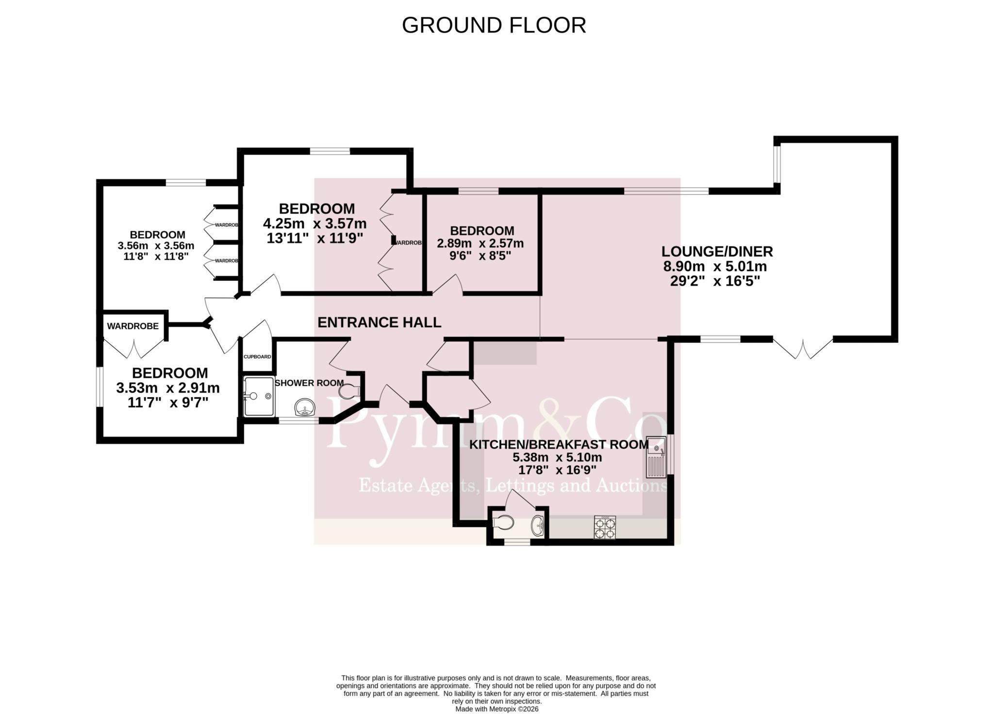 1, Nursery Lane, Kings Lynn floorplan
