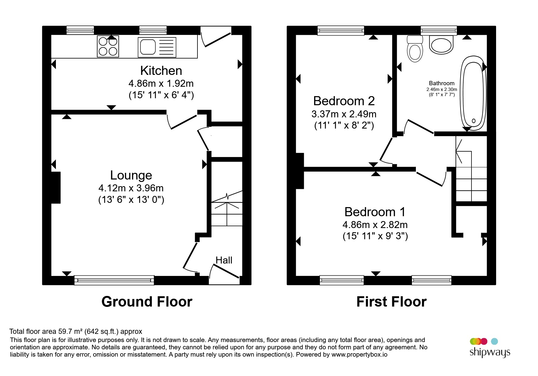12, Bevis Grove, Birmingham floorplan