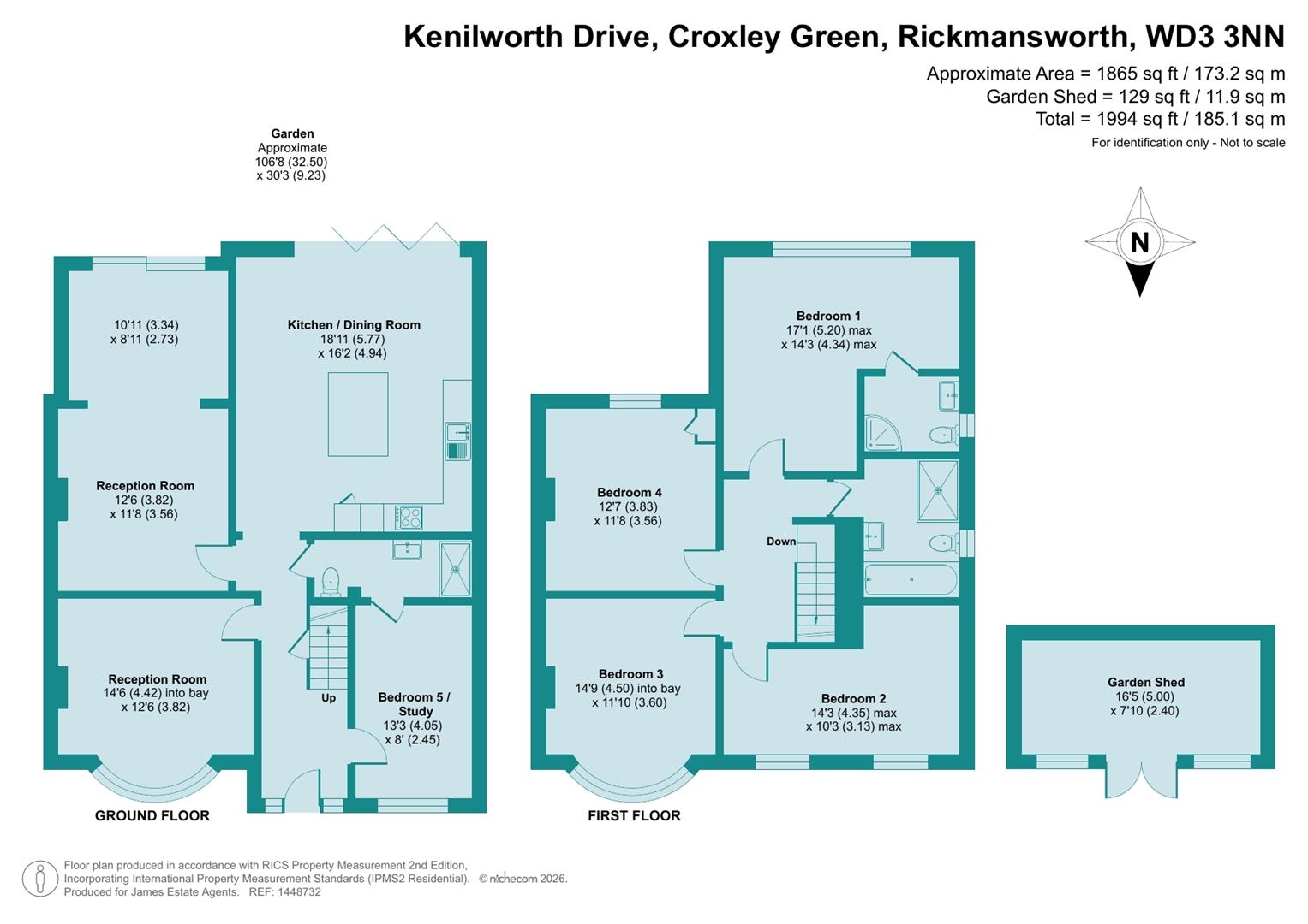 31, Kenilworth Drive, Rickmansworth floorplan