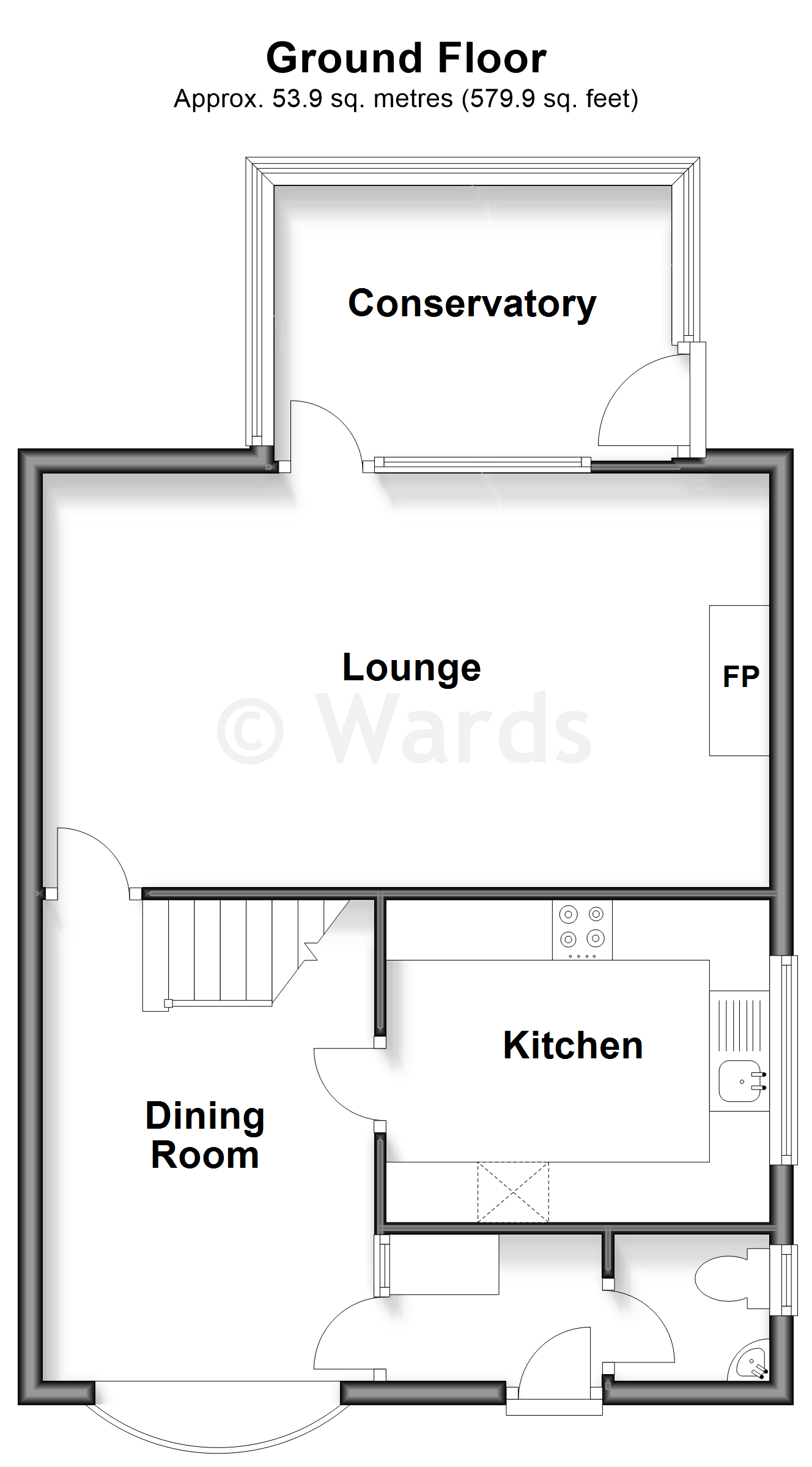 1, Georgian Drive, Maidstone floorplan