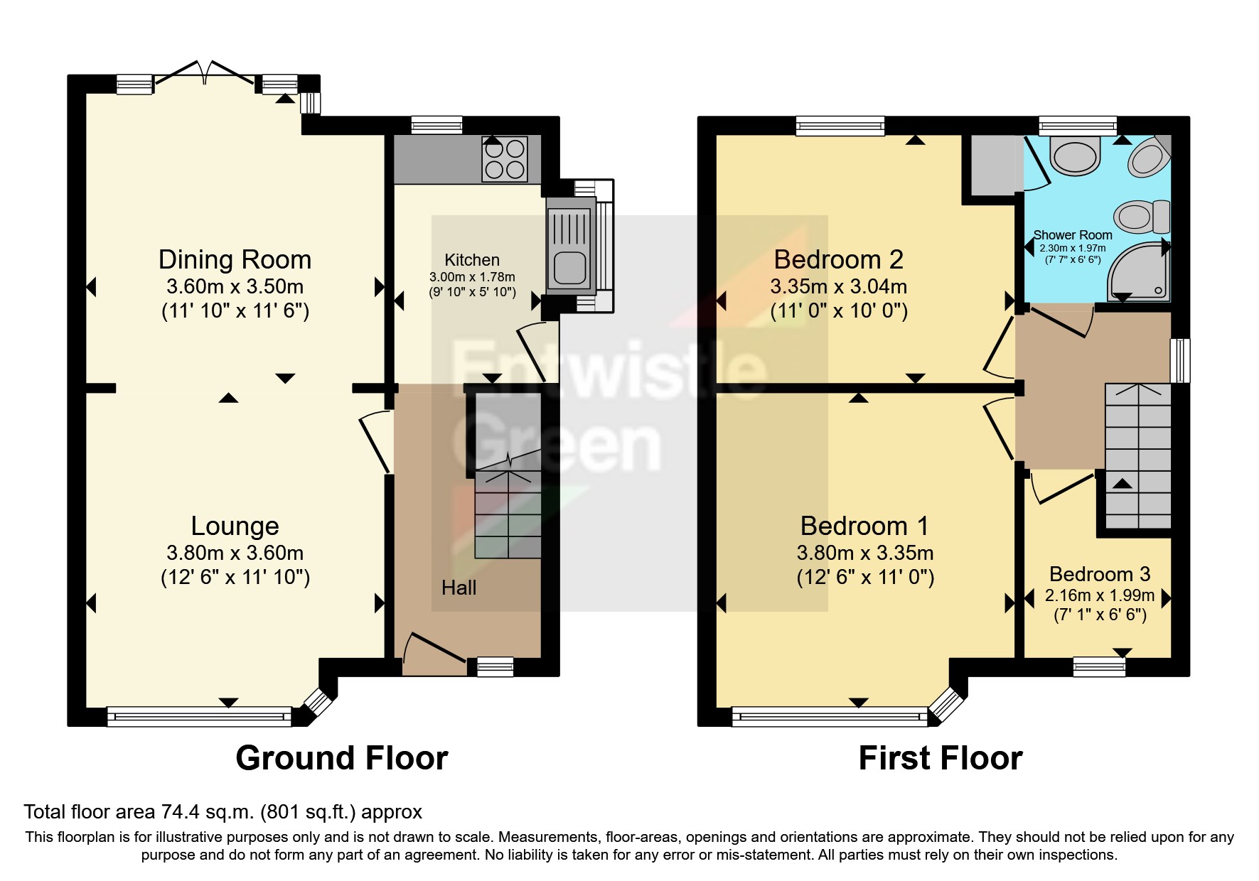 Bramhall Avenue, Bolton, Greater Manchester BL2, 3 bedroom semi