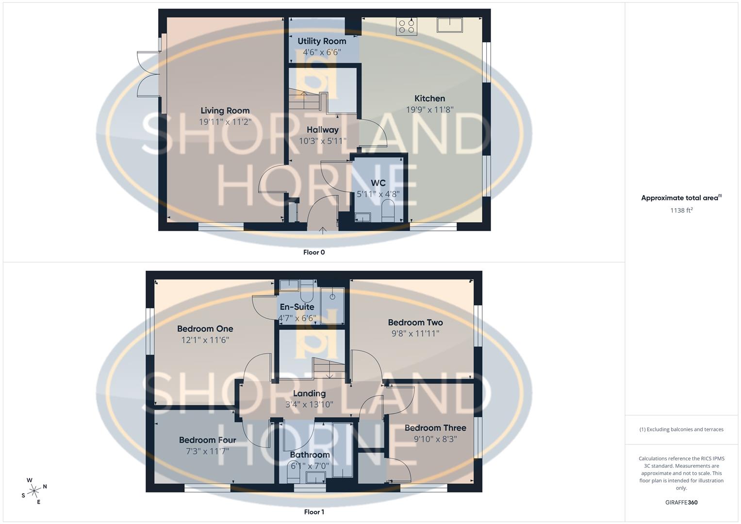 14, Satchwell Walk, Coventry floorplan