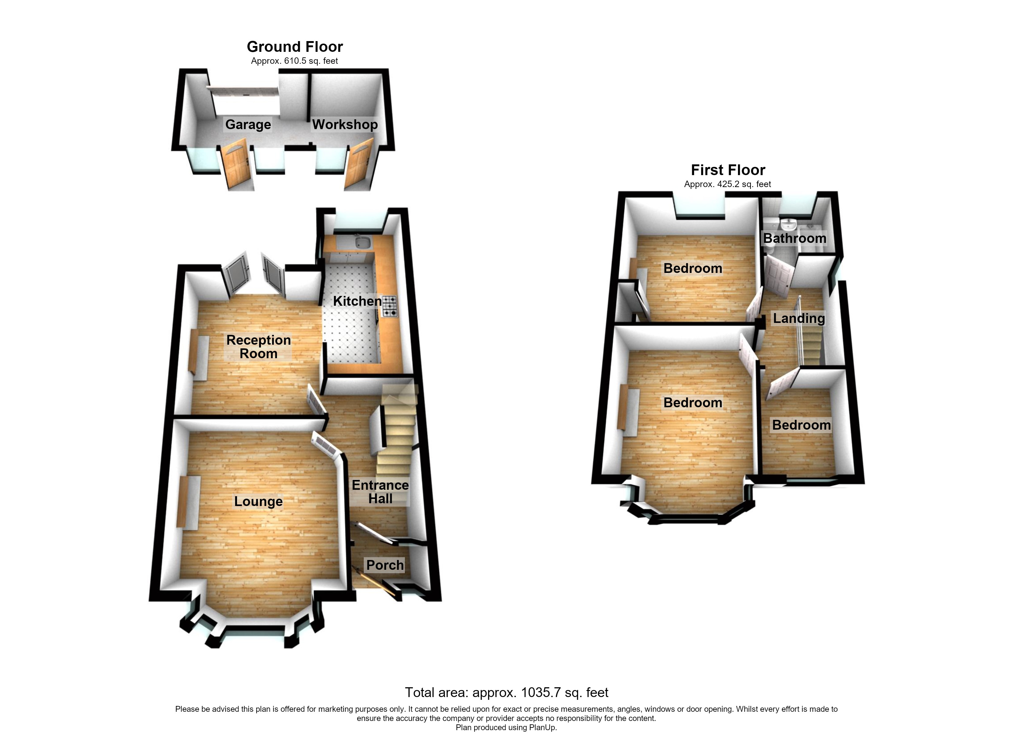 4, Elmfield, Kent floorplan