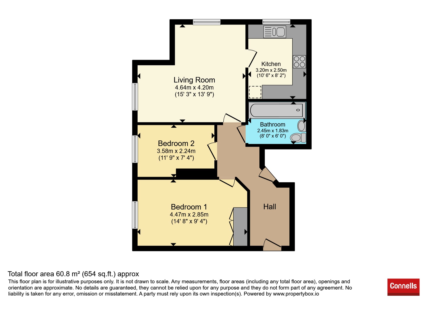 28, Brookfield Court, Stratford-Upon-Avon floorplan
