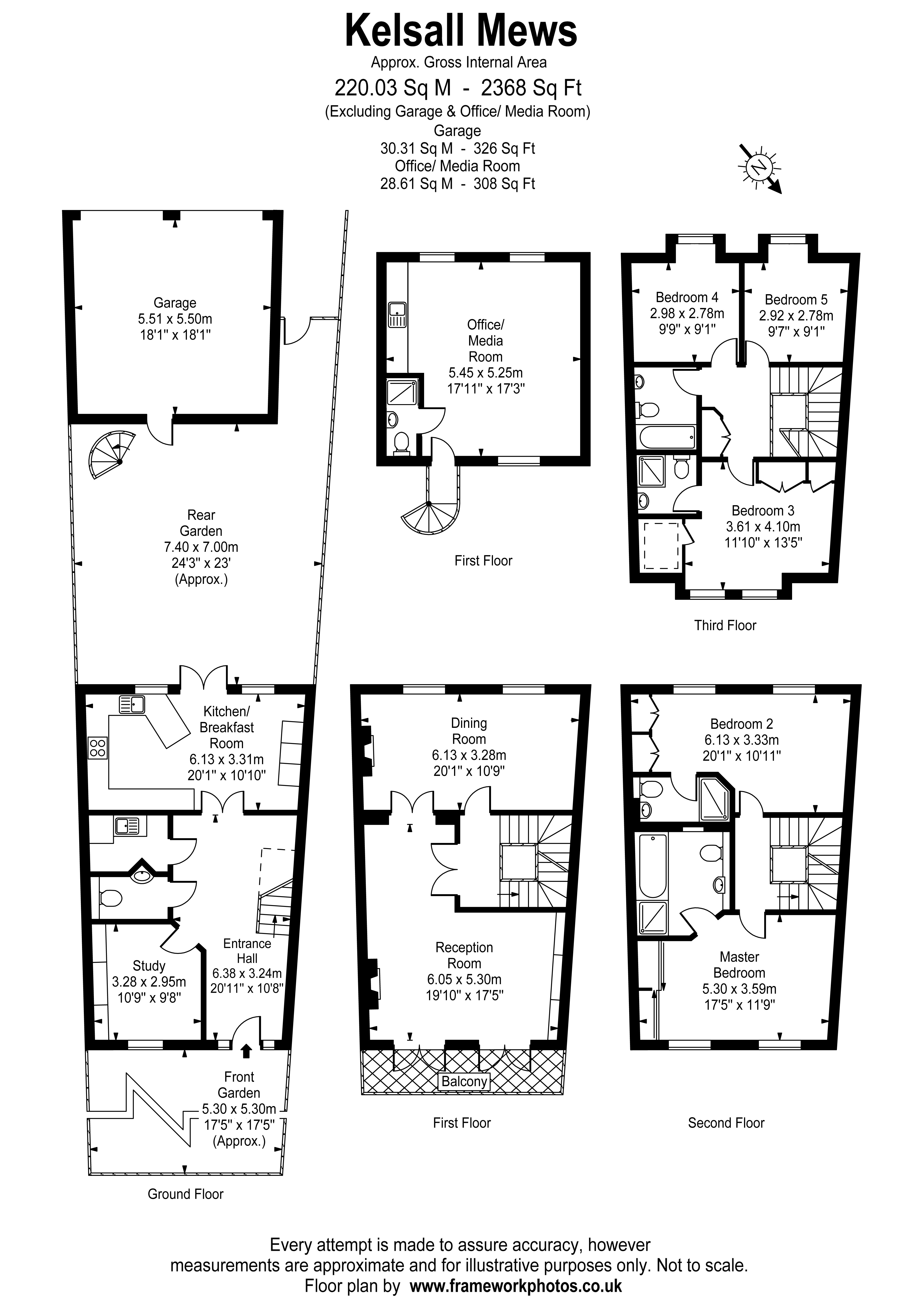 20, Kelsall Mews, Surrey floorplan