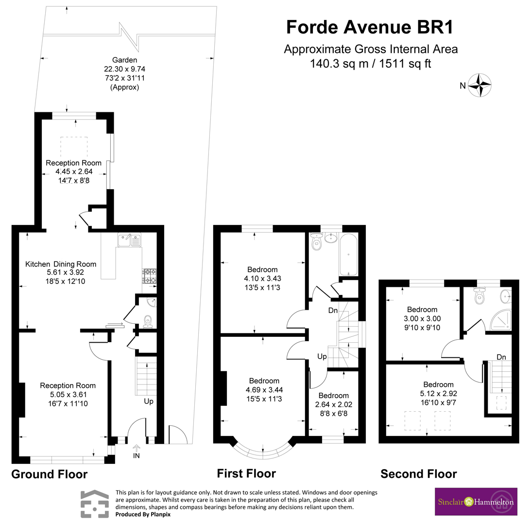 32, Forde Avenue, Bromley floorplan