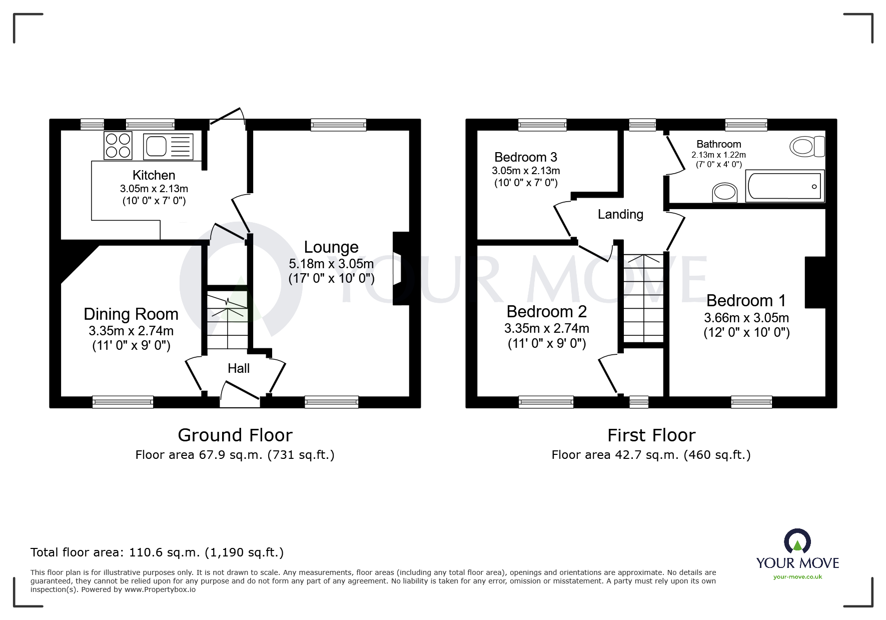 26, St. Leonards Place, Alfreton floorplan