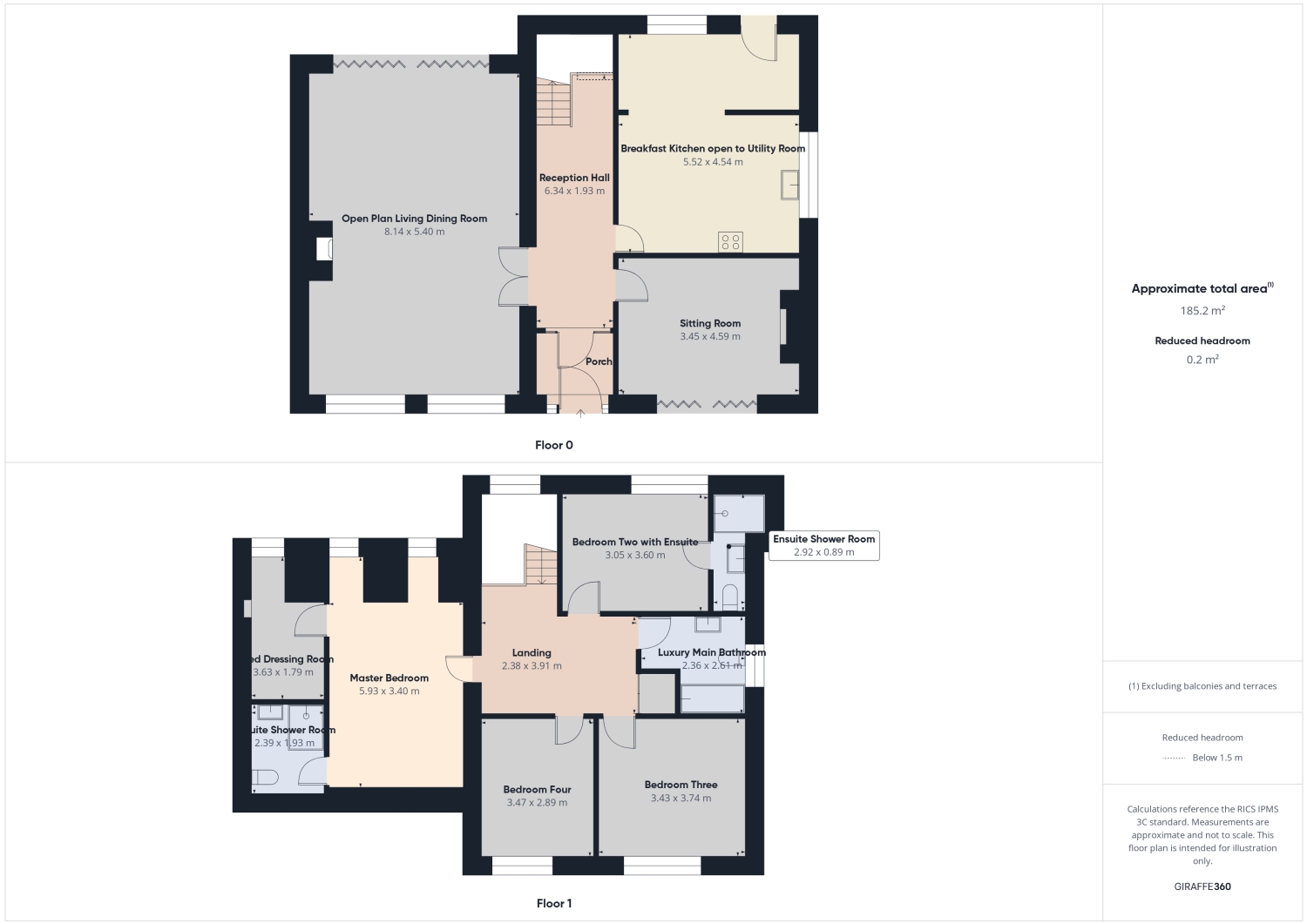 152, Rising Bridge Road, Rising Bridge floorplan