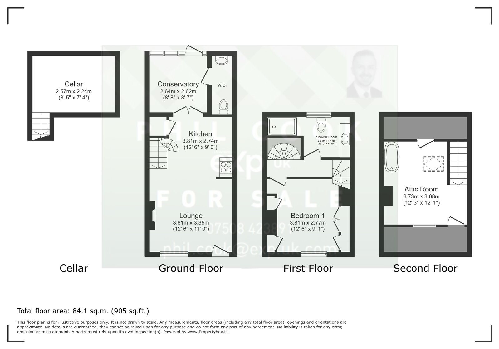 18, Leswell Lane, Kidderminster floorplan