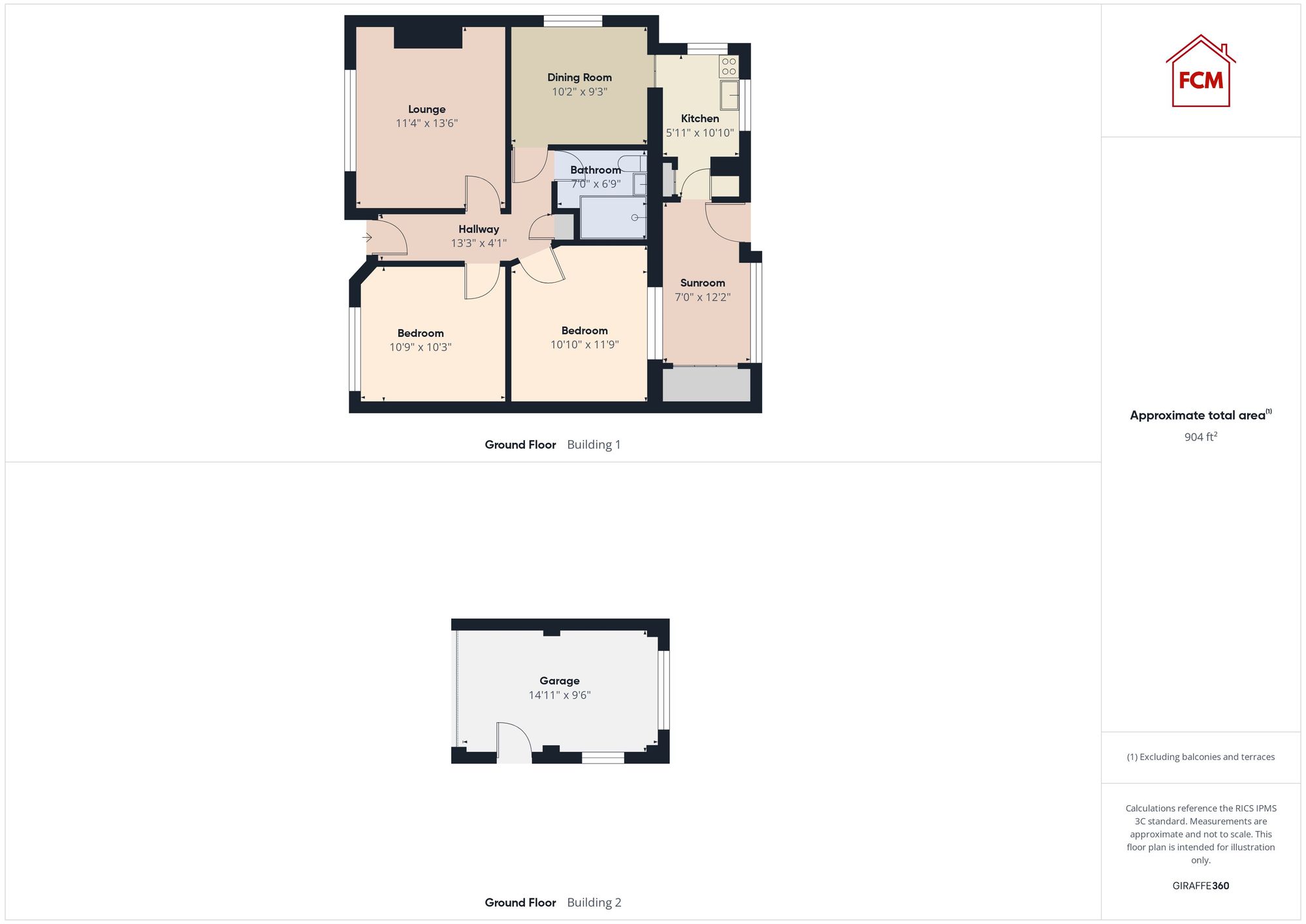 35 Milburn Croft, Workington floorplan