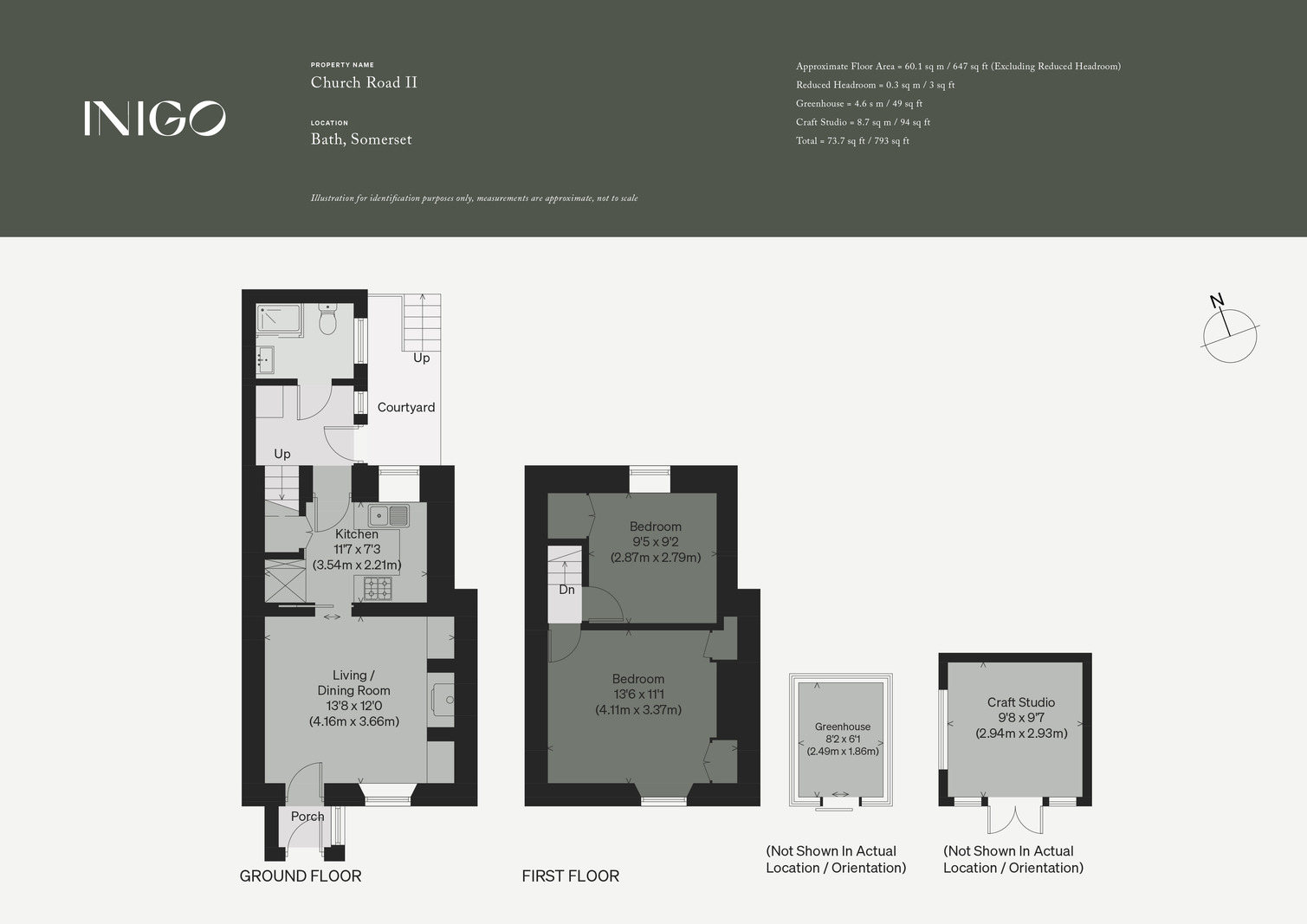 17, Church Road, Bath floorplan