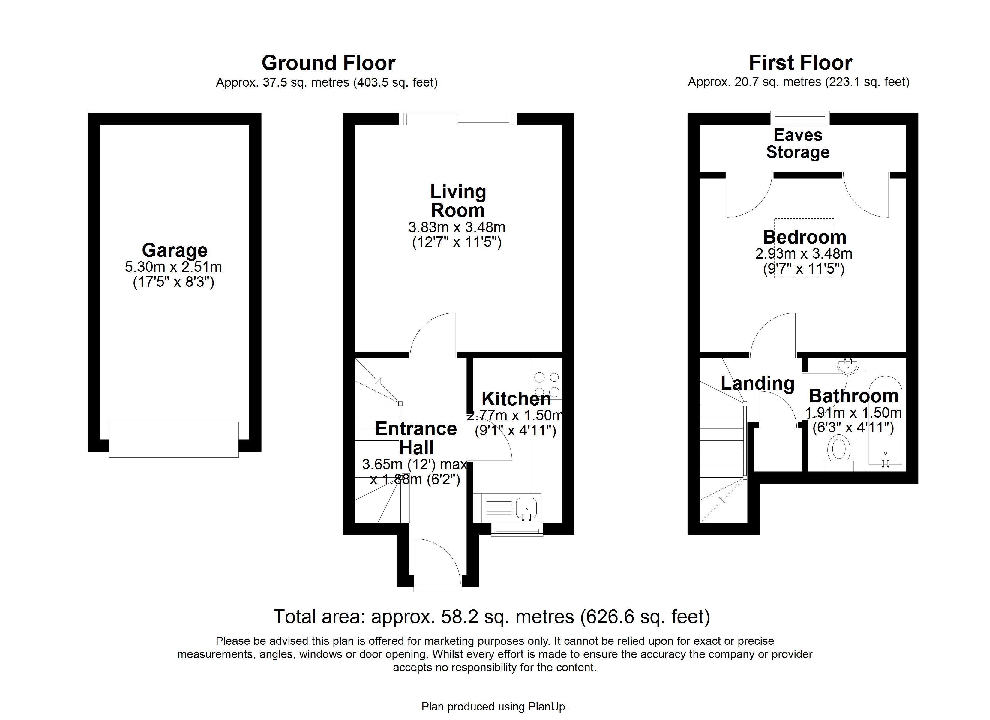 106, The Everglades, Gillingham floorplan