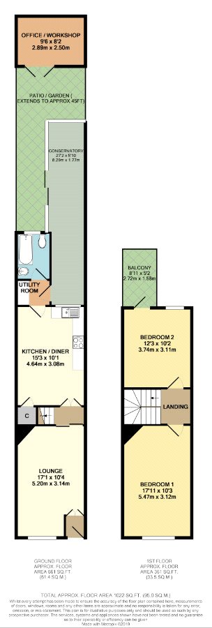 2 Bedrooms Terraced house for sale in Russell Road, Palmers Green N13