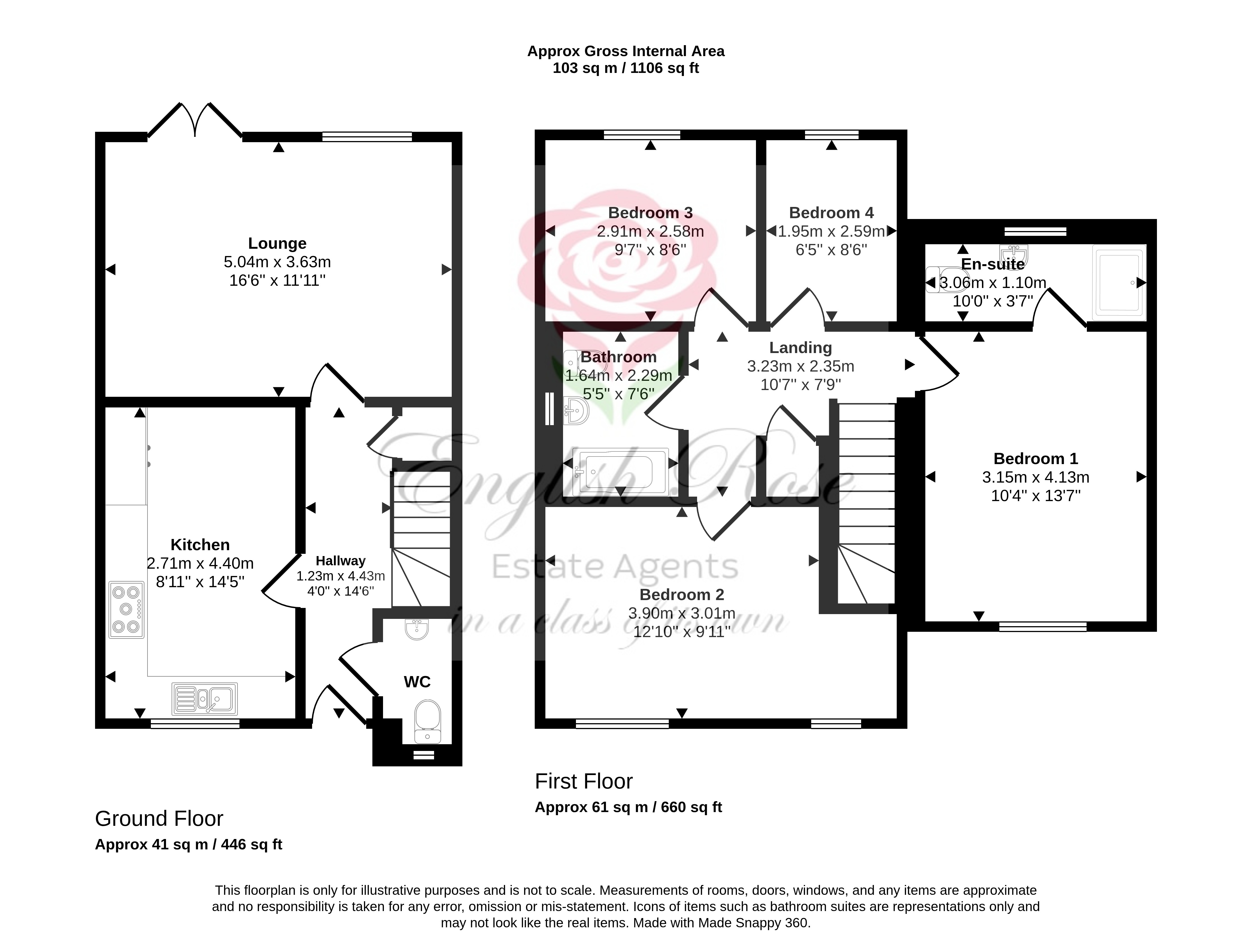 15, Adams Park Way, Kirkby IN Ashfield floorplan