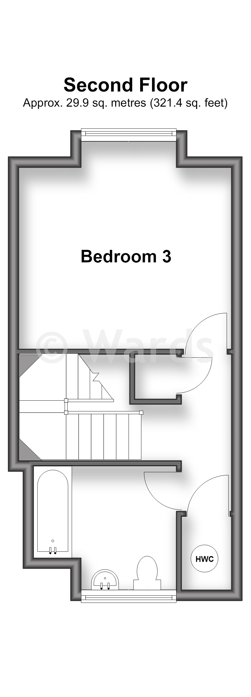 3, Cowdreys, Tonbridge floorplan