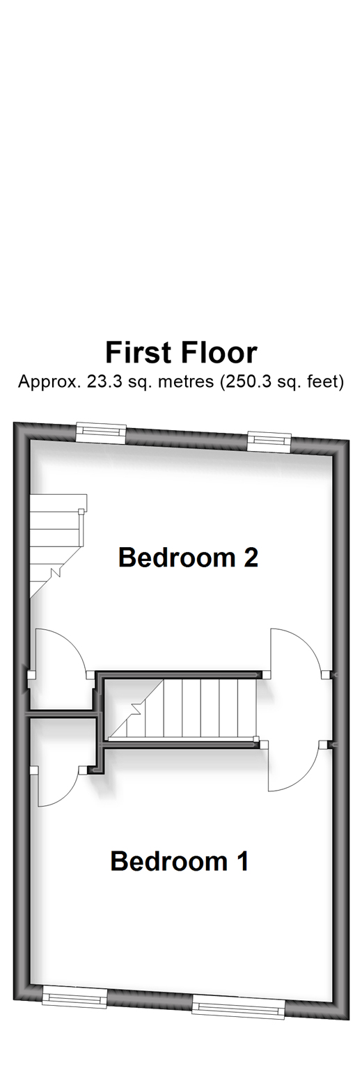 The Mall, Brading floorplan