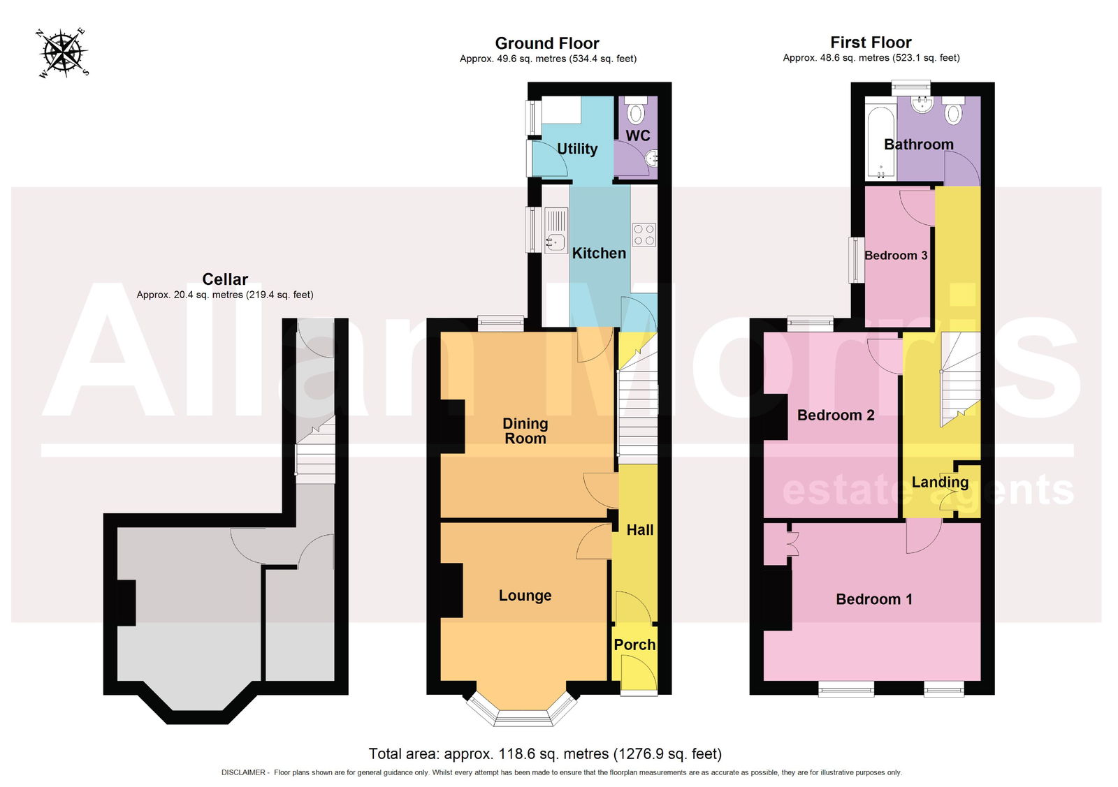 50, Barbourne Lane, Worcester floorplan