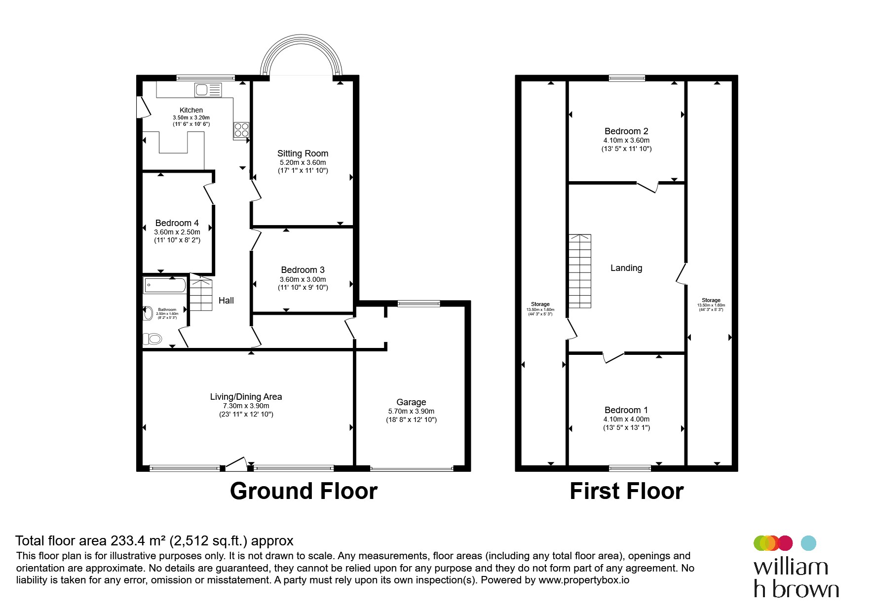 19, Ullswater Road, Dewsbury floorplan