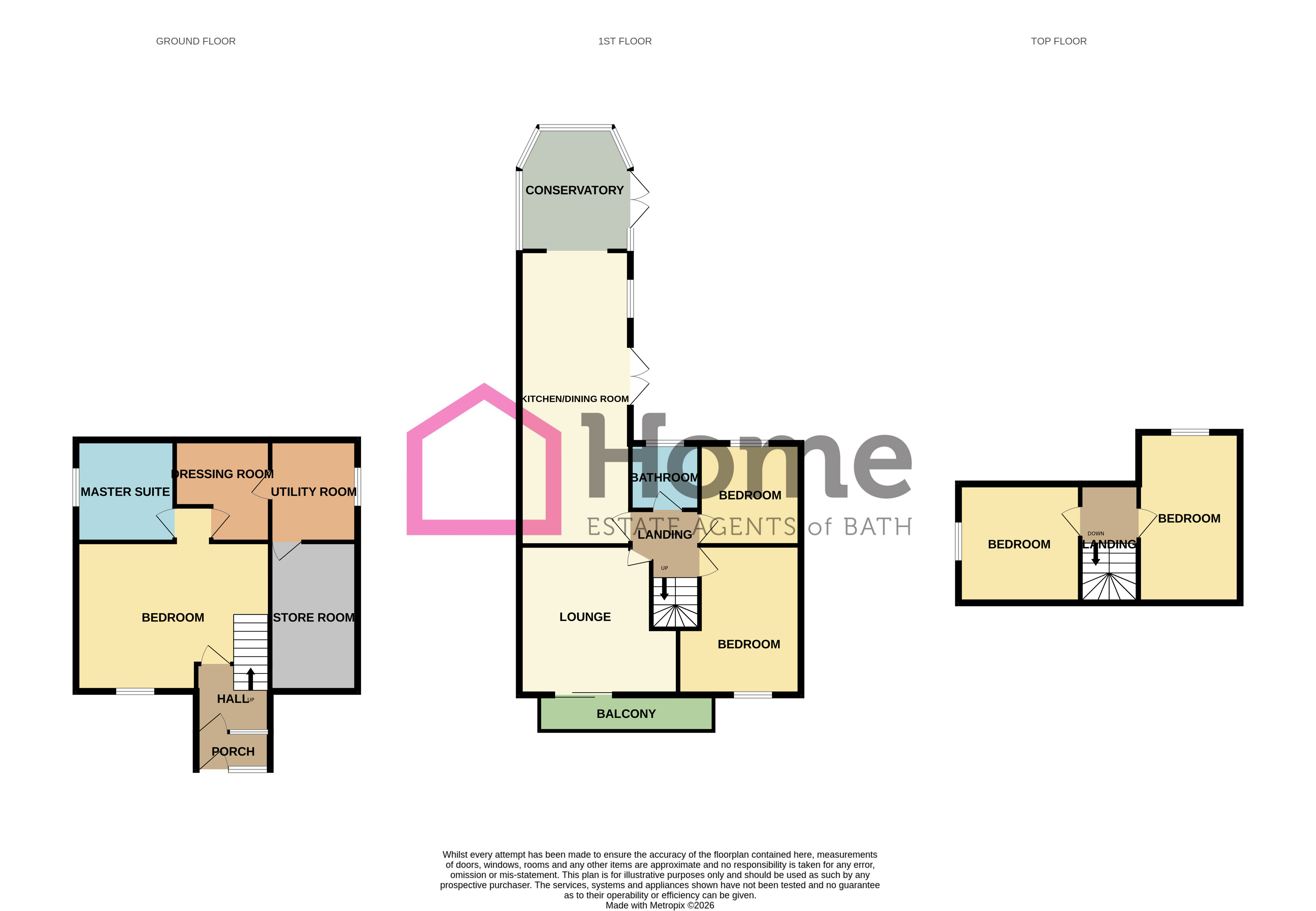 66, Langdon Road, Bath floorplan