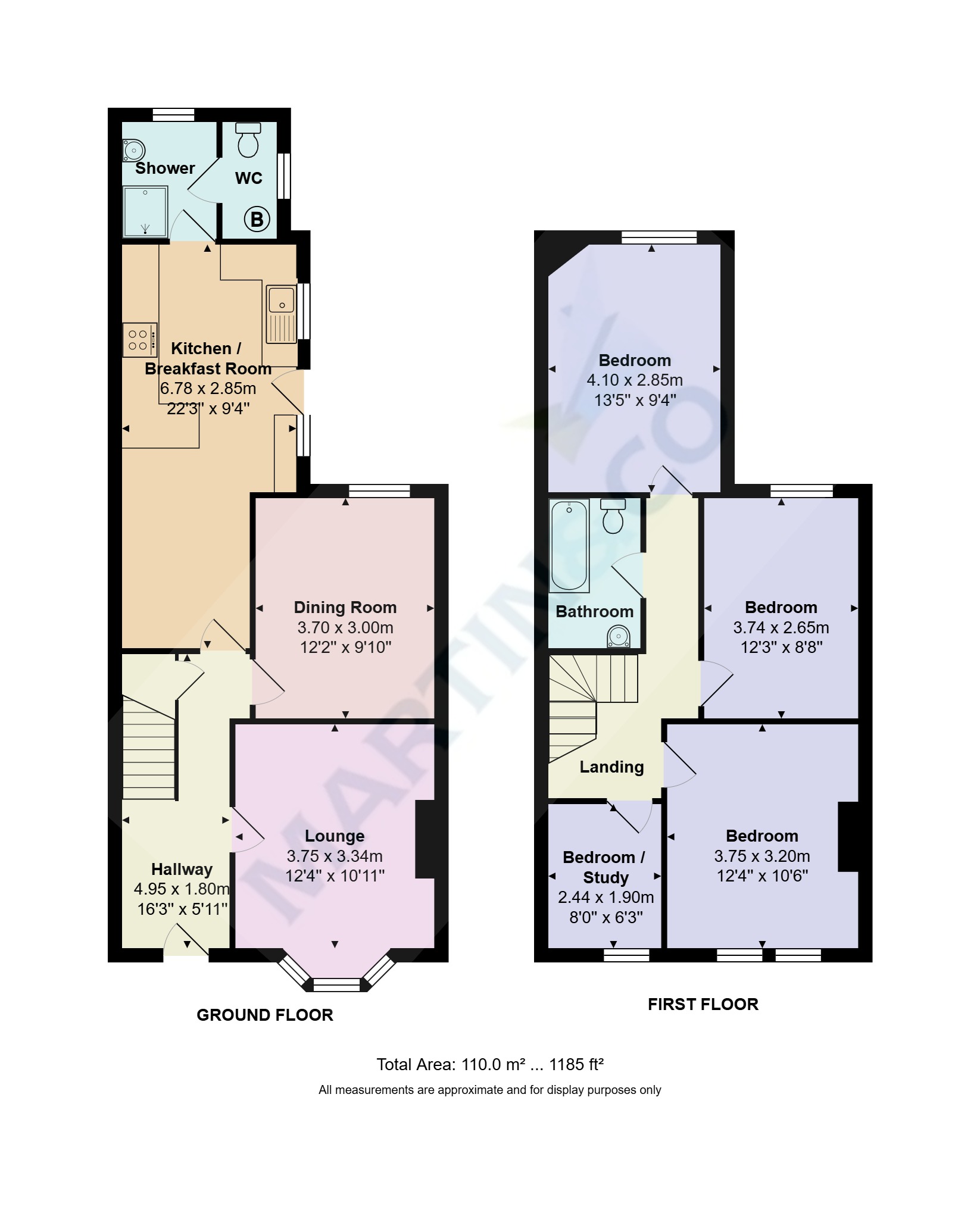 25, Portman Road, Bournemouth floorplan