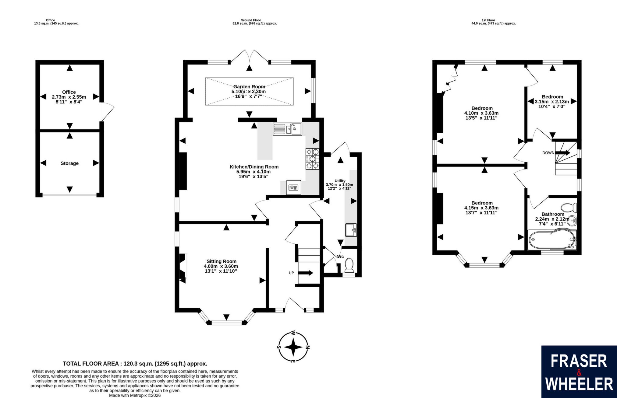 5, Lower Drive, Dawlish floorplan