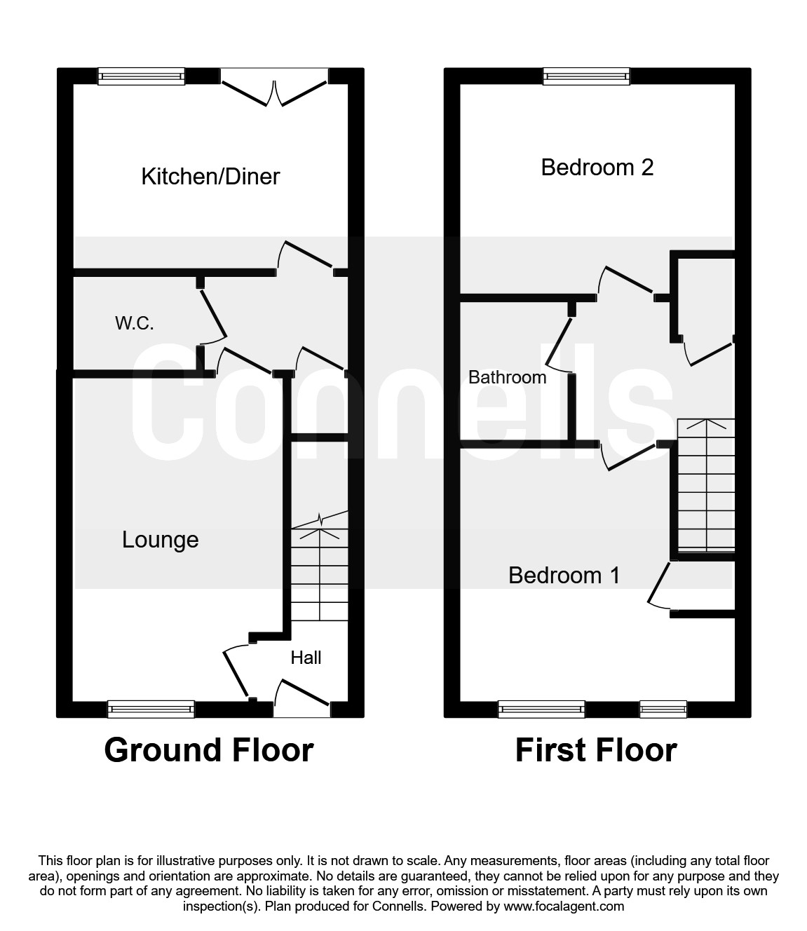 2 Bedrooms Terraced house for sale in Bourton, Bourton Drive, Whitnash, Leamington Spa CV31