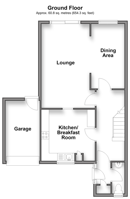 Glynn Rise, Peacehaven floorplan