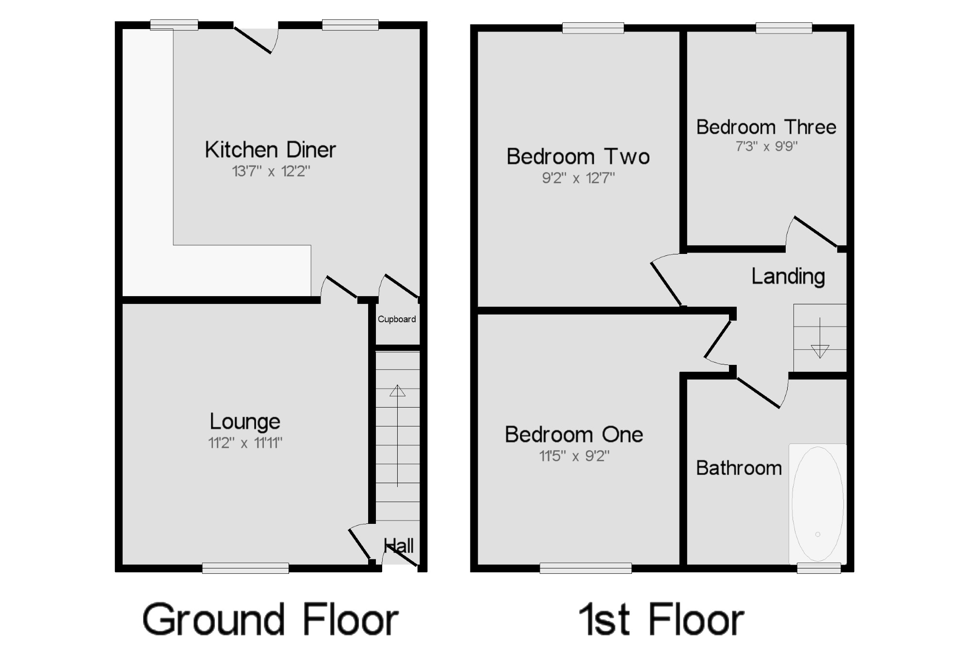 3 Bedrooms Terraced house for sale in Doncaster Grove, Long Eaton, Nottingham, Nottinghamshire NG10