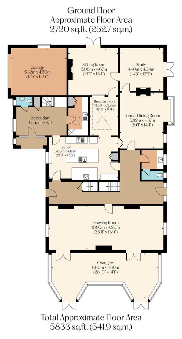 The Old Vicarage, Vicarage Lane, Sheffield floorplan