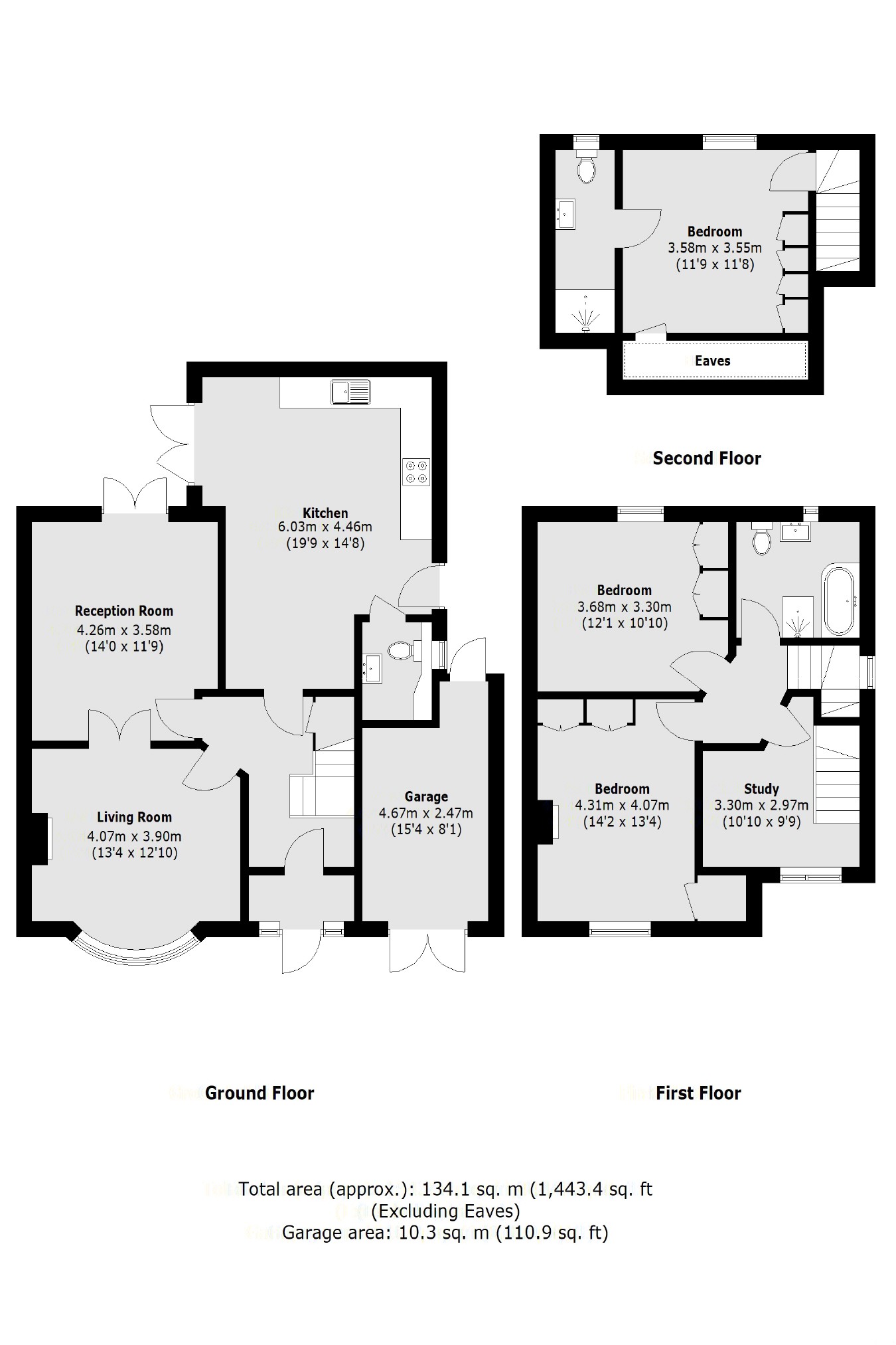 Burtons Road, Hampton Hill, Hampton TW12, 3 bedroom semidetached house