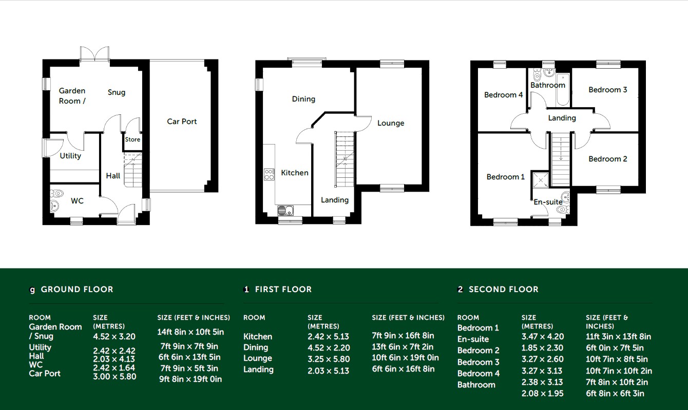 Plot 12, Horsley Park, Horsley Road, Gainsborough floorplan