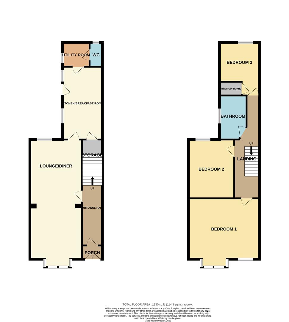 137, Deans Way, Gloucester floorplan
