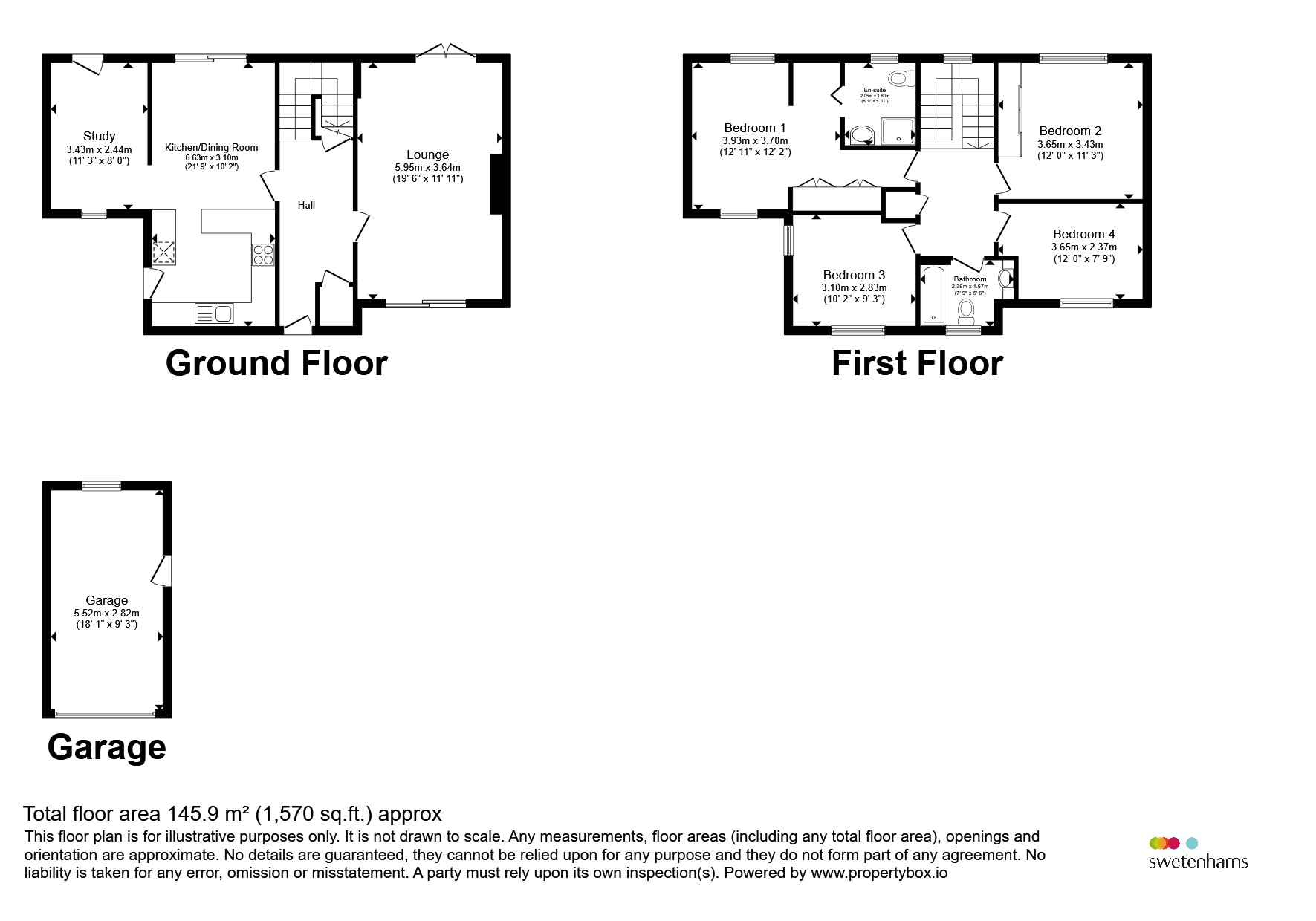 37, St. Peters Way, Chester floorplan
