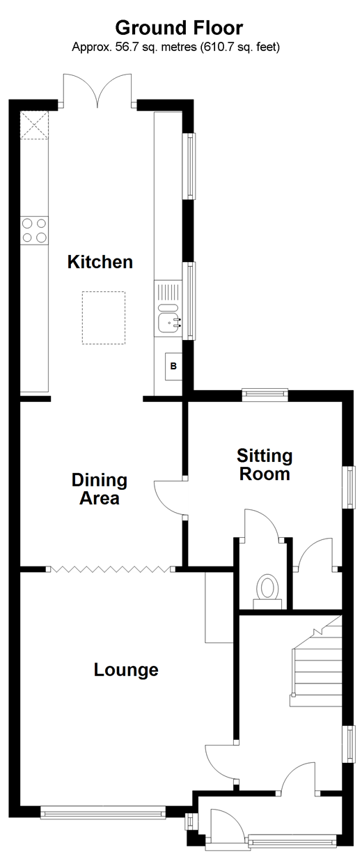 3 Bedrooms Semi-detached house for sale in Abbey Road, Strood, Rochester, Kent ME2