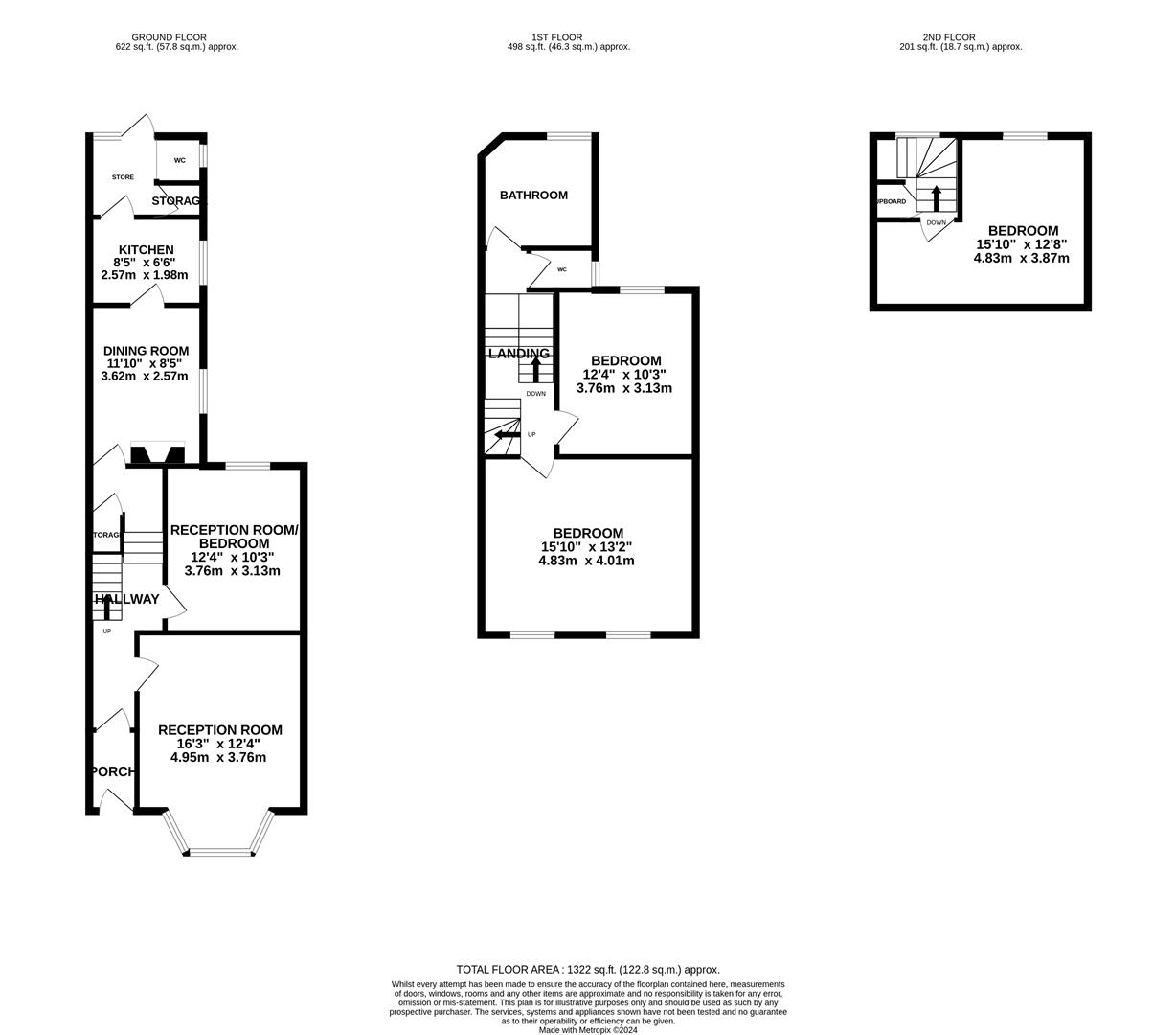 Vicarage Road, Hastings TN34, 4 bedroom terraced house for sale