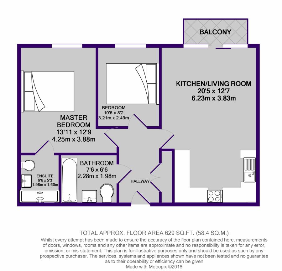 1 Bedrooms Flat to rent in Xq7, Taylorson Street South, Salford M5