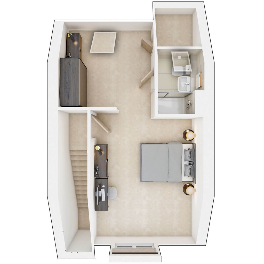 The Owlton - Plot 118, Willow Green, Maize Lane, Warfield, Bracknell floorplan
