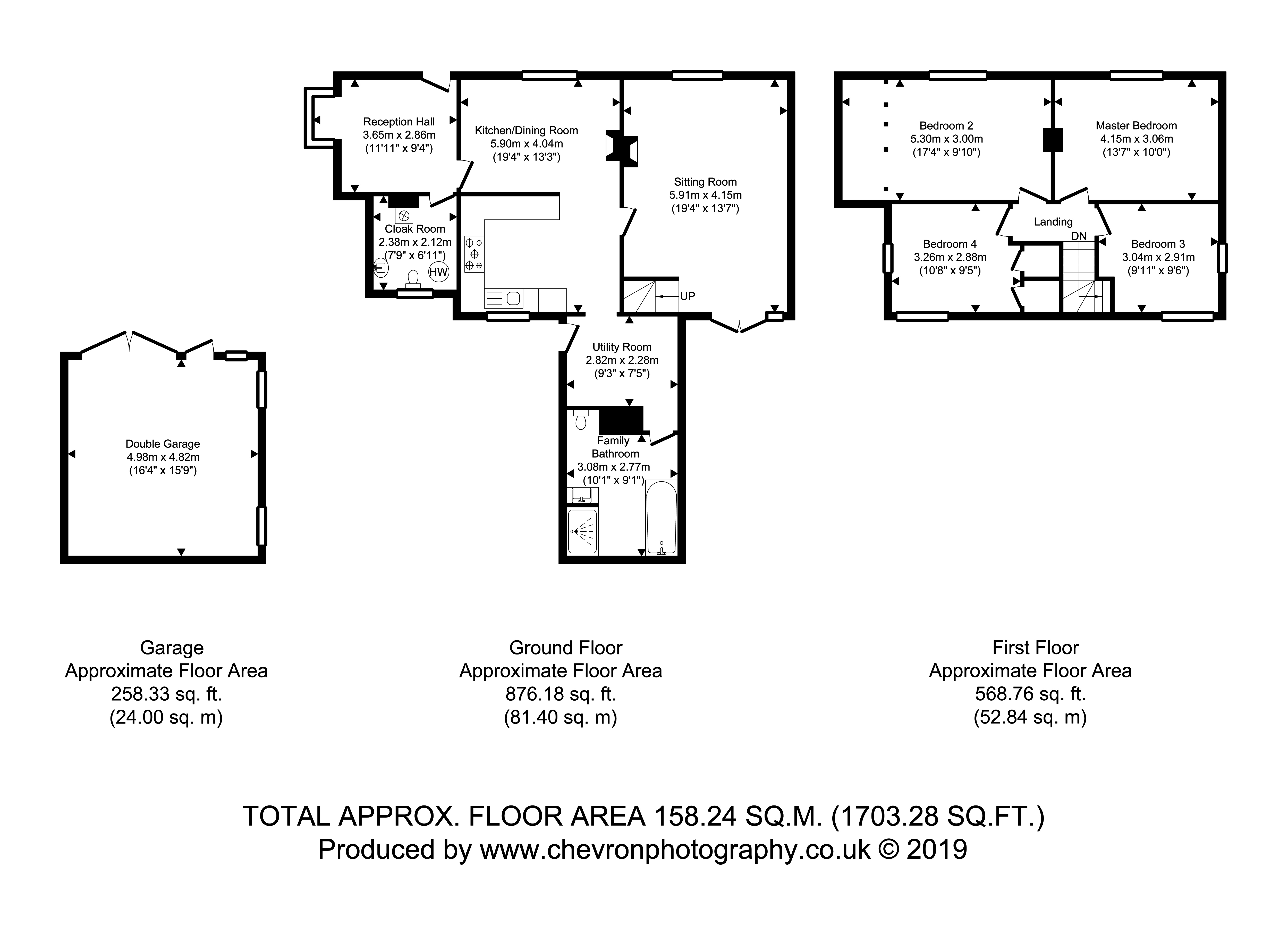 4 Bedrooms Detached house for sale in Chappel, Colchester, Essex CO6