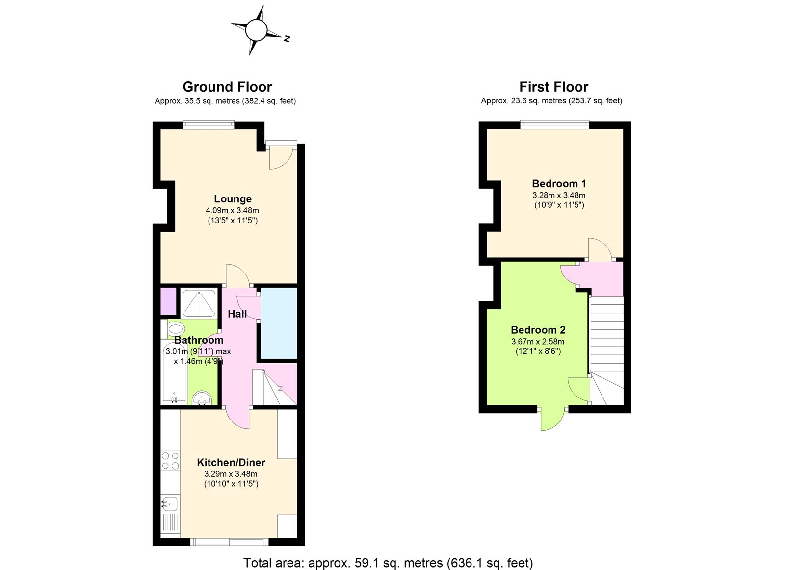 Spigurnell Road, London floorplan