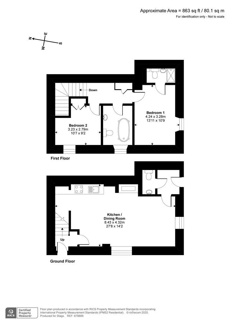 Swallows Roost, Greenbottom, Truro floorplan