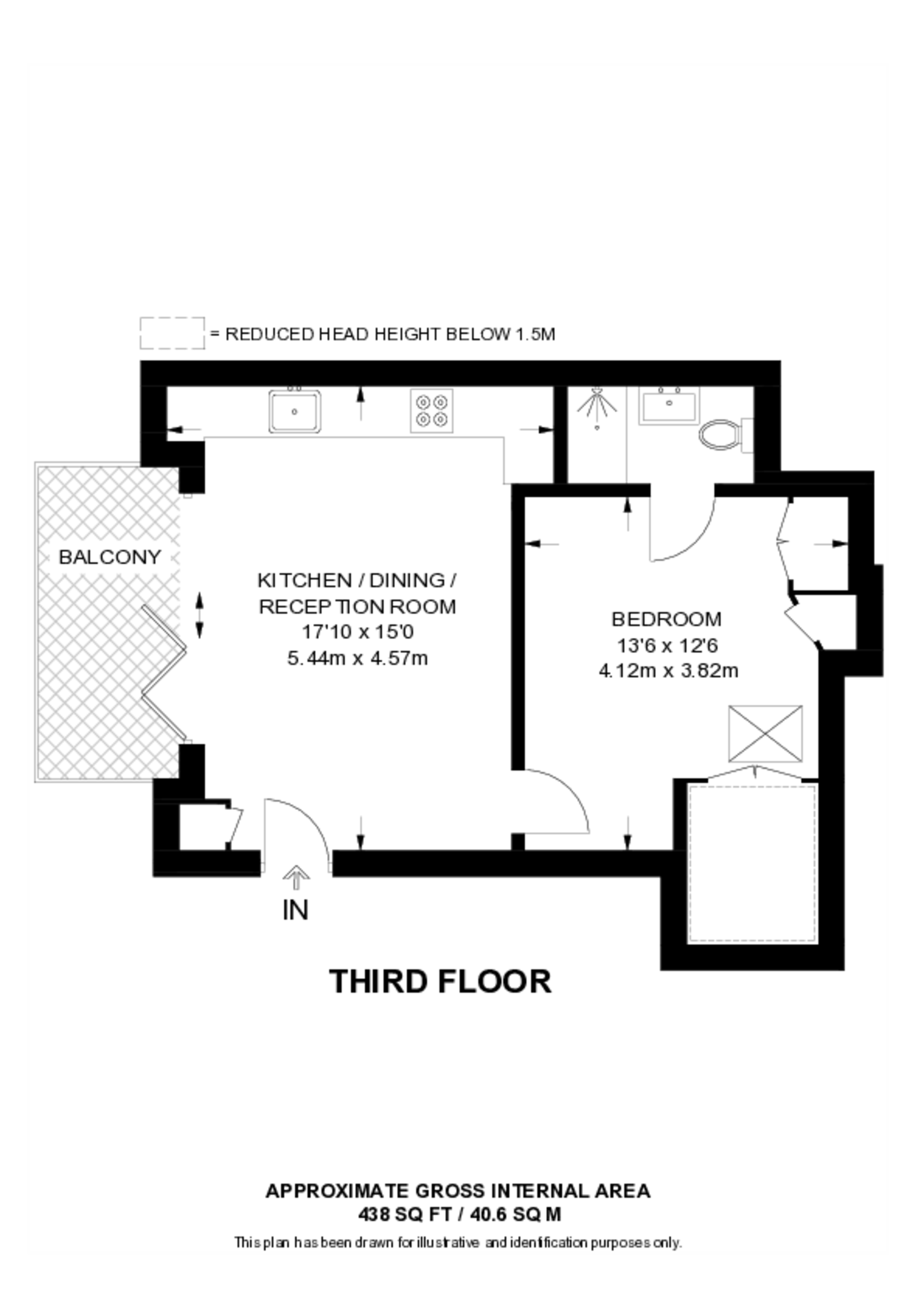 Yukon Road, Balham floorplan