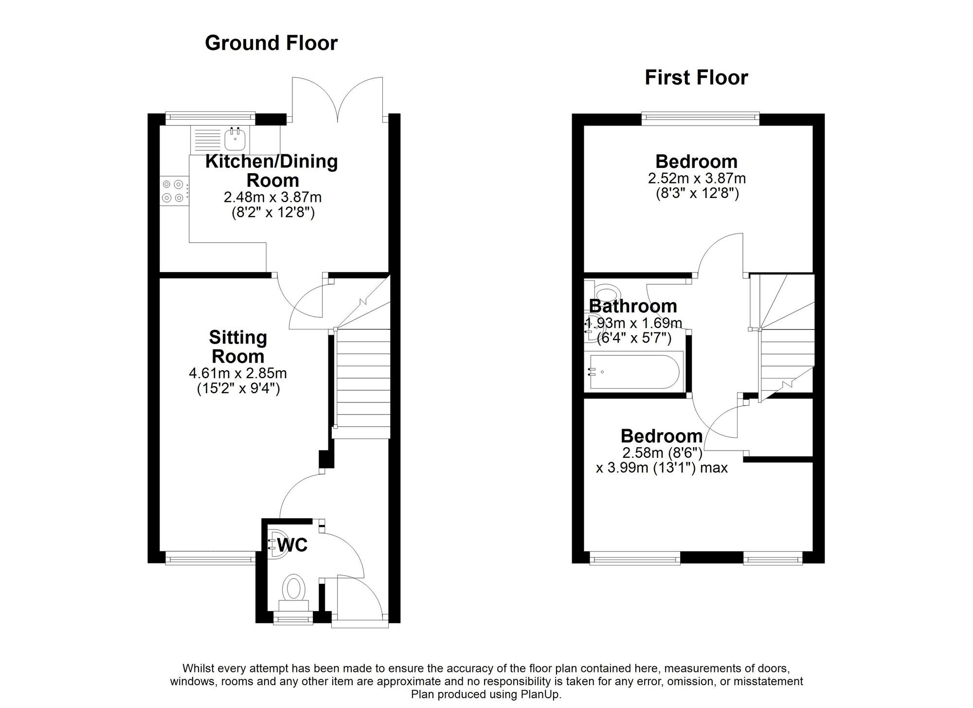 50 Glastonbury Avenue, Warrington floorplan